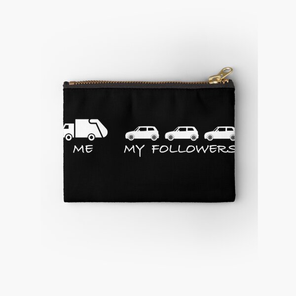 Item preview, Me and my followers | Garbage truck, garbage bag, waste designed and sold by WeiderMerch.