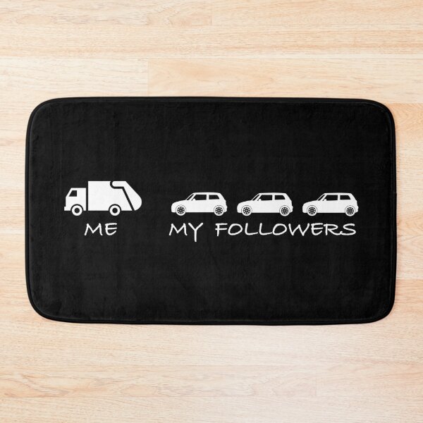 Item preview, Me and my followers | Garbage truck, garbage bag, waste designed and sold by WeiderMerch.