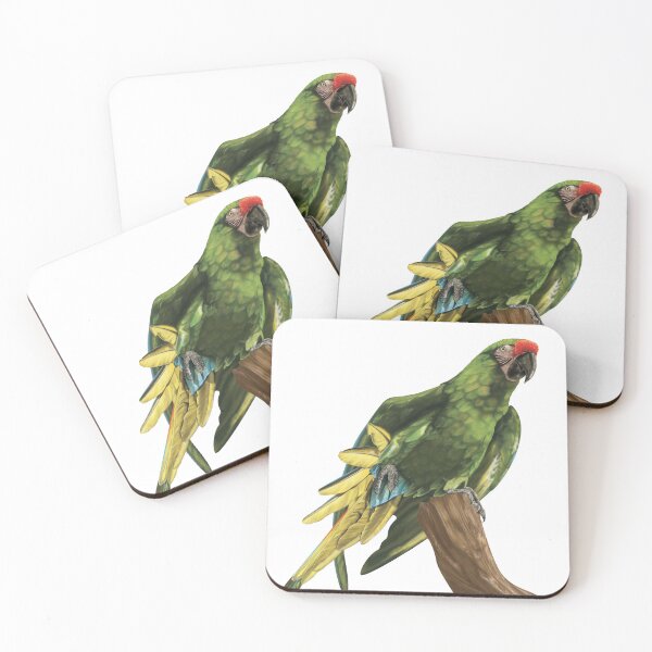 Item preview, Military Macaw designed and sold by ksantiagoart.
