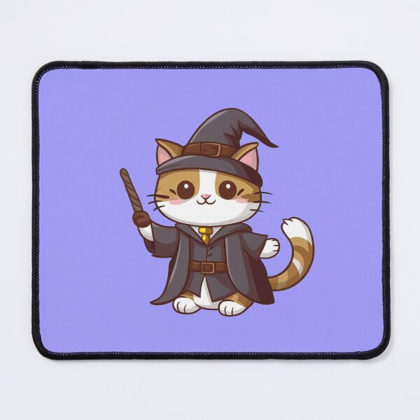 Item preview, Cute Wizard Cat Kawaii designed and sold by canvadreamer444.