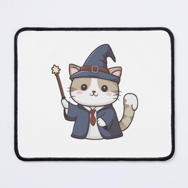 Item preview, Cute Wizard Cat Kawaii designed and sold by canvadreamer444.