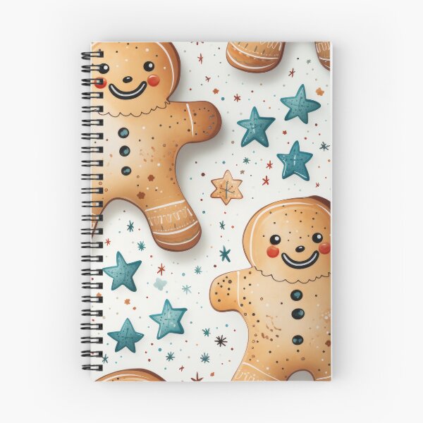 Item preview, Gingerbread man seasonal seamless pattern tile designed and sold by MiraCleAI.