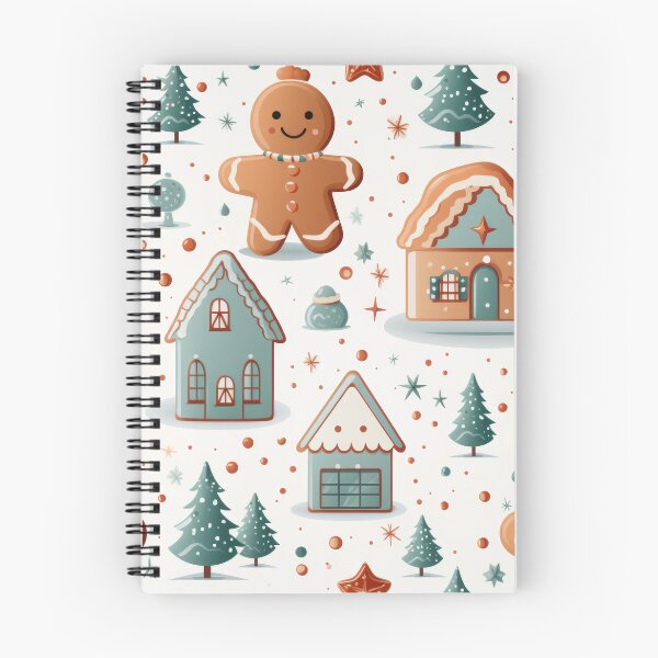 Item preview, Gingerbread man seasonal seamless pattern tile designed and sold by MiraCleAI.