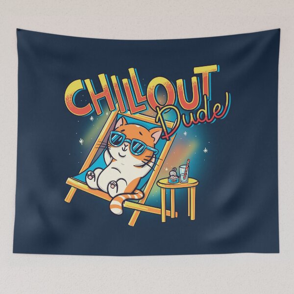 Item preview, Chill out dude! designed and sold by Freecheese.