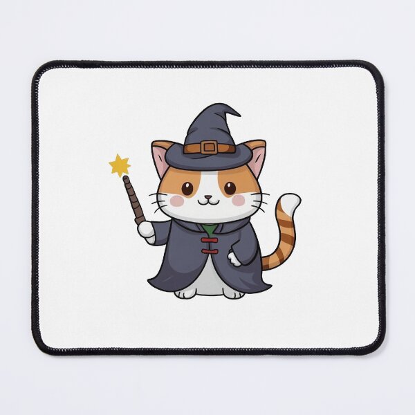 Item preview, Cute Wizard Cat Kawaii designed and sold by canvadreamer444.