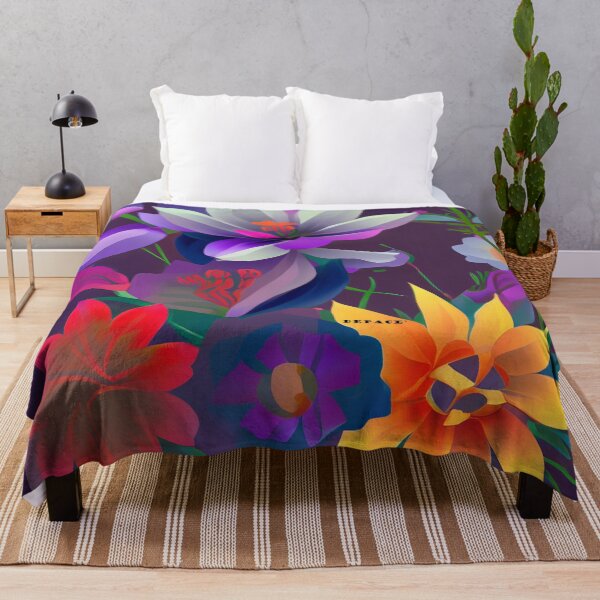 Item preview, flowers in a nonobjective art style - dePace' designed and sold by mrpropcake.