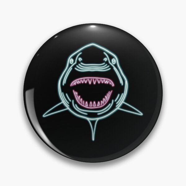 Item preview, Neon Shark designed and sold by ChunkByChunk.