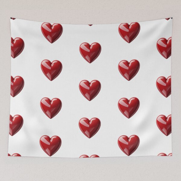 Aperçu de l'œuvre Forme de coeur rouge créée et vendue par MiraCleAI.