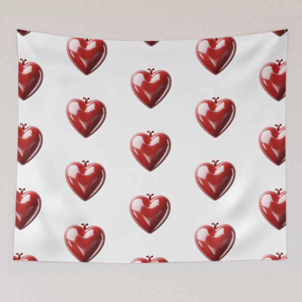 Aperçu de l'œuvre Forme de coeur rouge créée et vendue par MiraCleAI.