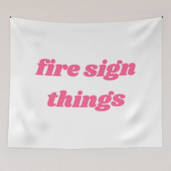 Item preview, fire sign things designed and sold by shopfromluvv.