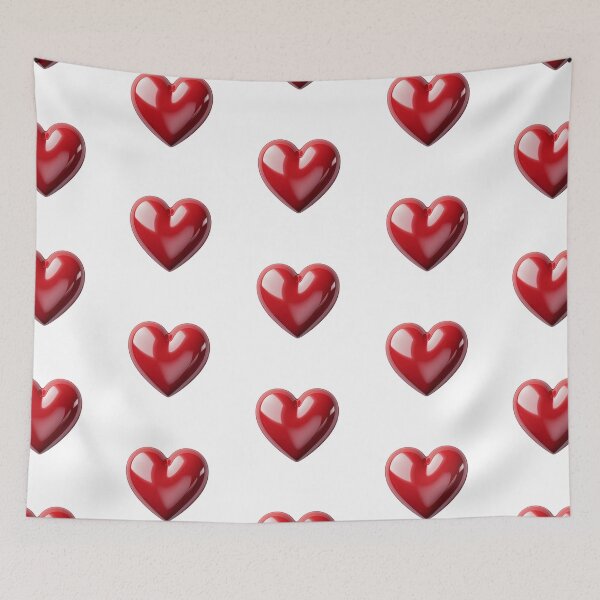 Item preview, Red heart shape designed and sold by MiraCleAI.