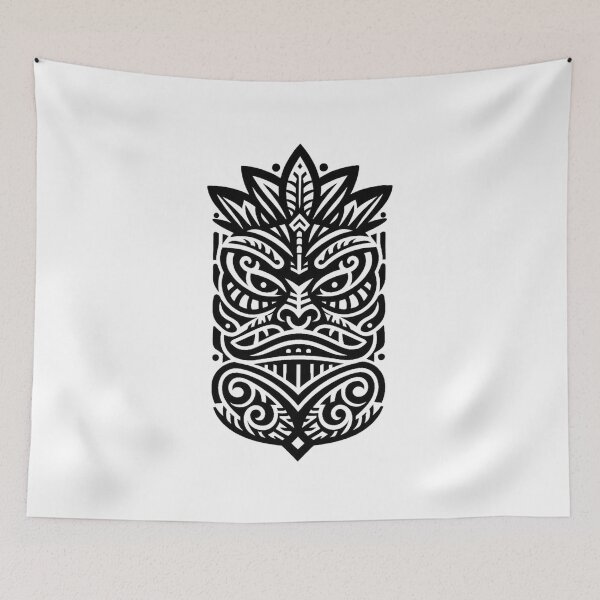 Item preview, Polynesian Art Mask - Tribal Design designed and sold by MiszungART.