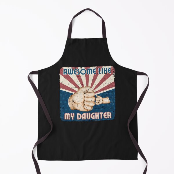 Item preview, Awesome Like My Daughter Vintage Father's Day  designed and sold by WildPalette-Art.