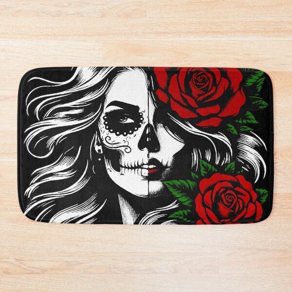 Item preview, Woman Skull - Red Roses designed and sold by karsad.