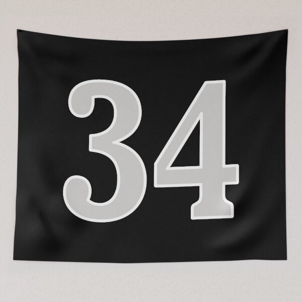 Item preview, tRump Guilty - 34 felony counts - Number 34 (on black) designed and sold by Thelittlelord.