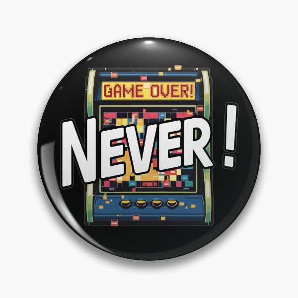 Item preview, Game Over? Never! designed and sold by JPees.