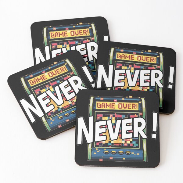 Item preview, Game Over? Never! designed and sold by JPees.