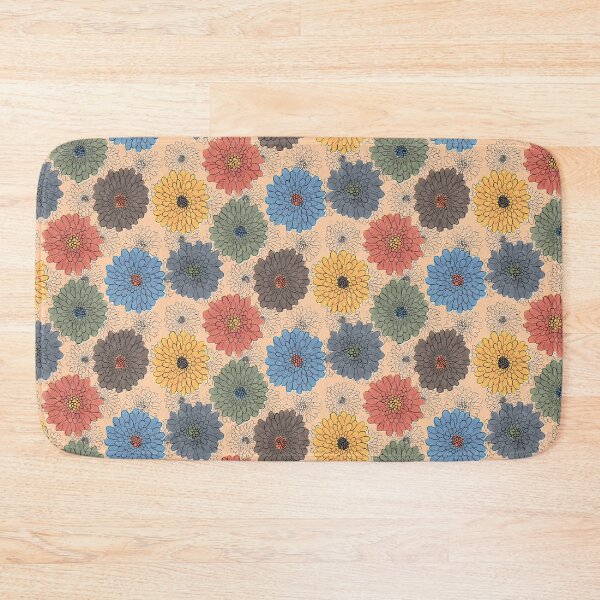 Item preview, Fall Chrysanthemum Orange designed and sold by WickedRefined - Nicole Demereckis.