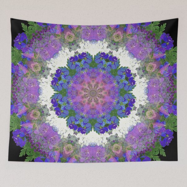 Item preview, Floral Kaleidoscope designed and sold by Lisa  Davis.