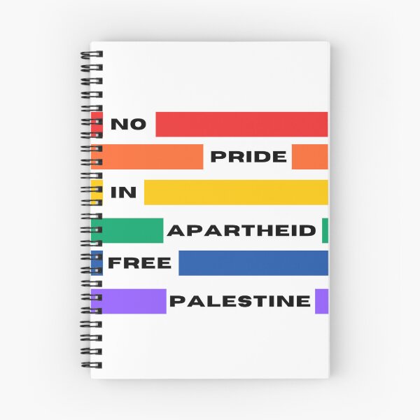 Item preview, NO PRIDE IN APARTHEID - FREE PALESTINE GAY PRIDE designed and sold by MAKE A DAR-WISH.