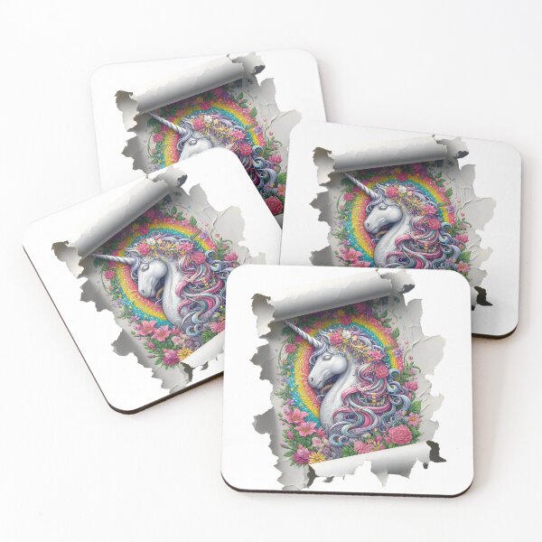 Item preview, Enigmatic Revelation Unicorn's Meadow designed and sold by AI-Only Creations.