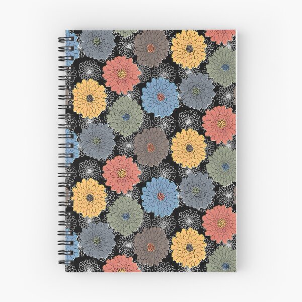 Item preview, Fall Chrysanthemum Black designed and sold by WickedRefined - Nicole Demereckis.