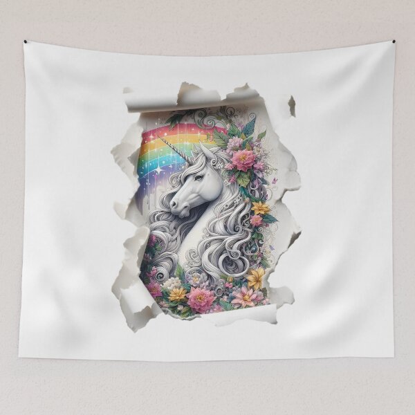 Item preview, Enigmatic Revelation Unicorn's Dream designed and sold by AI-Only Creations.