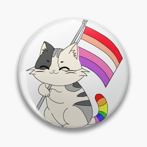 Item preview, Lesbian Pride kitty  designed and sold by Teddyxx.