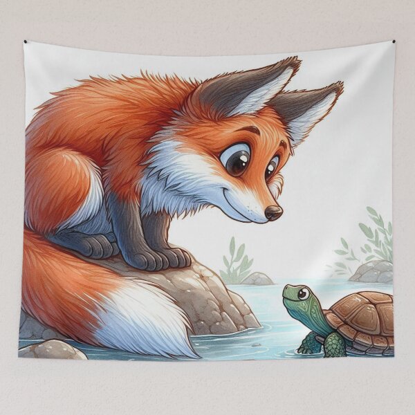 Item preview, Fox and Turtle designed and sold by RaF71PrO.
