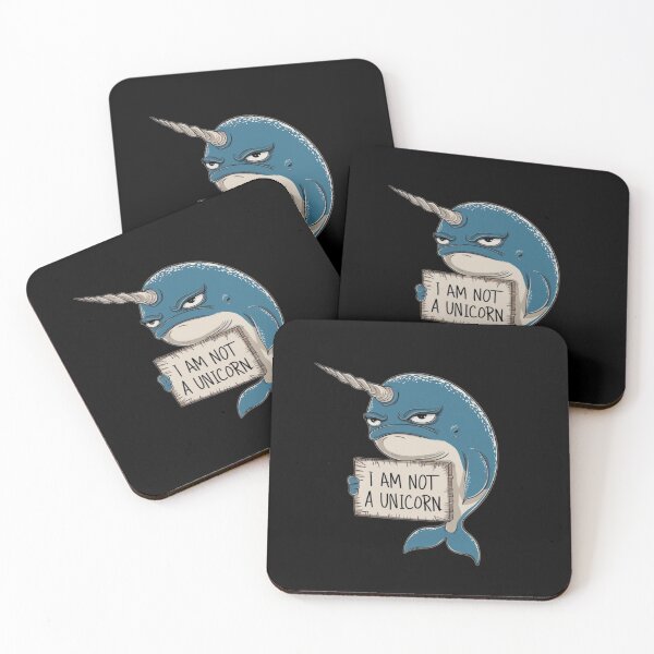 Item preview, I Am Not A Unicorn, Funny Narwhal designed and sold by Krieghorn.
