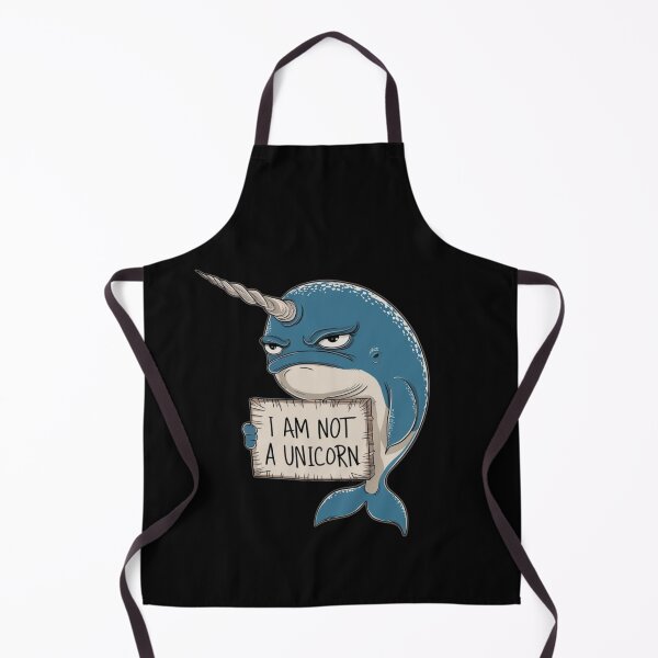 Item preview, I Am Not A Unicorn, Funny Narwhal designed and sold by Krieghorn.
