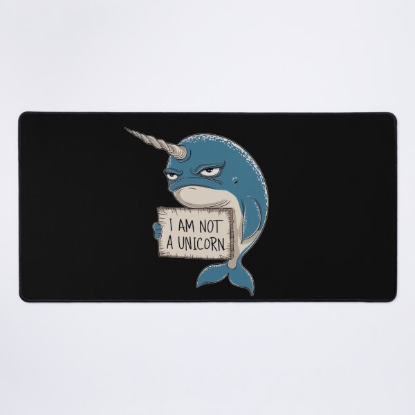 Item preview, I Am Not A Unicorn, Funny Narwhal designed and sold by Krieghorn.