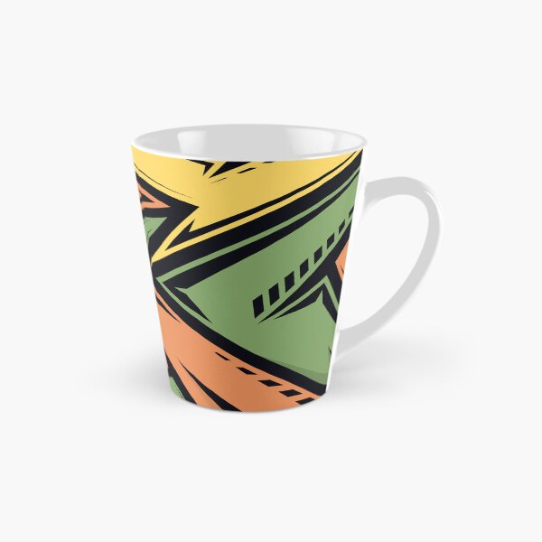 Item preview, Abstract Retro Racing Pattern designed and sold by RockBeeDesigns.