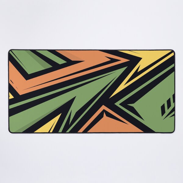Item preview, Abstract Retro Racing Pattern designed and sold by RockBeeDesigns.