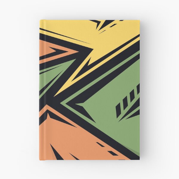 Item preview, Abstract Retro Racing Pattern designed and sold by RockBeeDesigns.