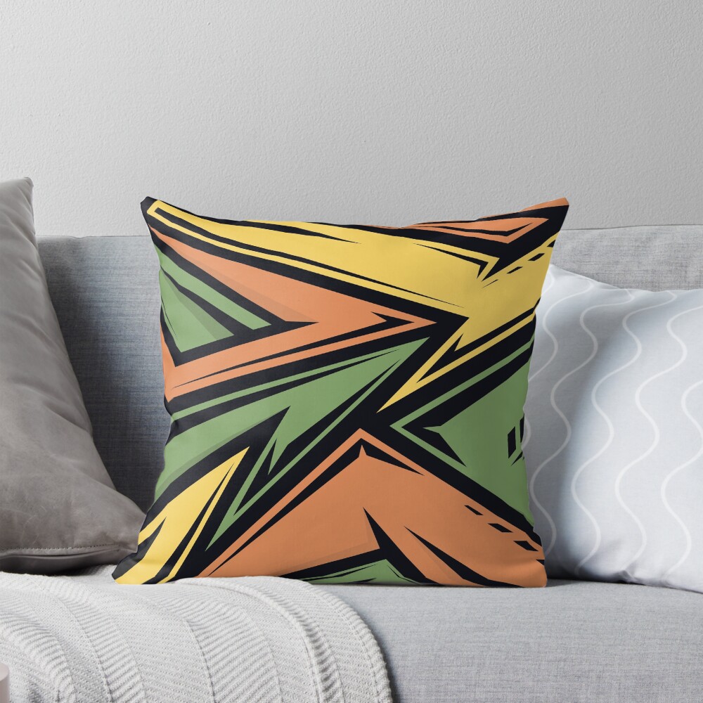 Item preview, Throw Pillow designed and sold by RockBeeDesigns.