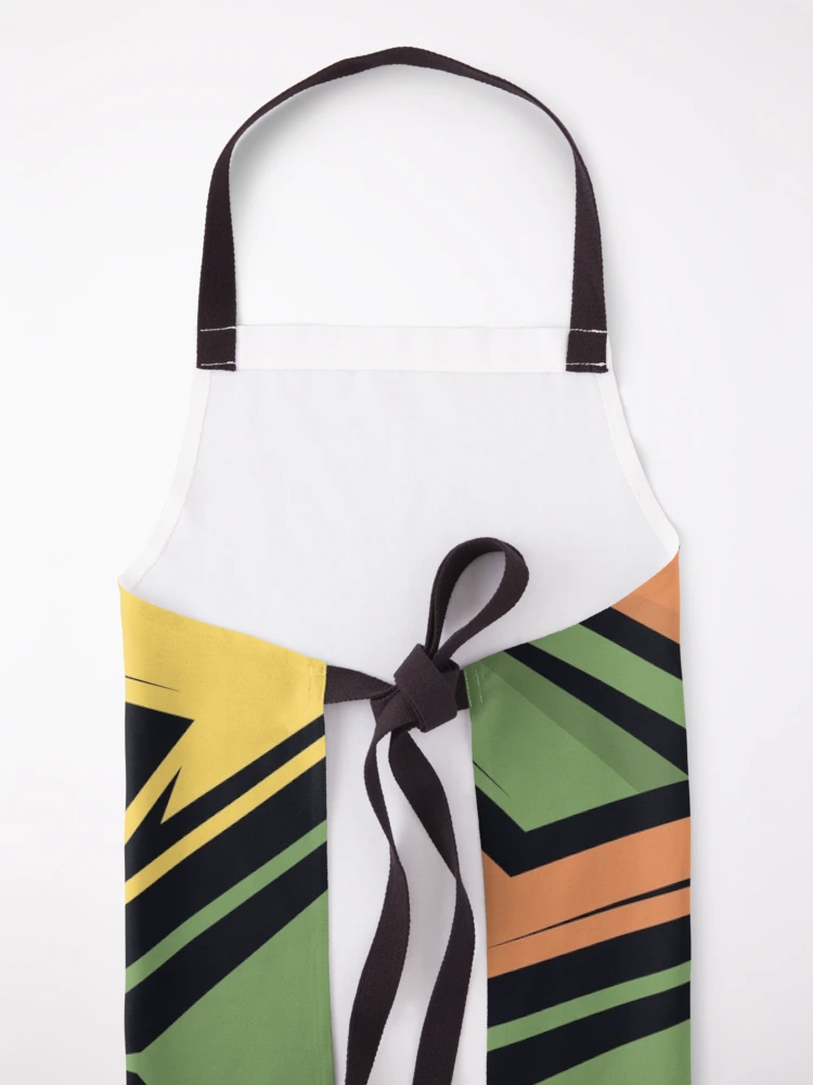 Thumbnail 5 of 6, Apron, Abstract Retro Racing Pattern designed and sold by RockBeeDesigns.