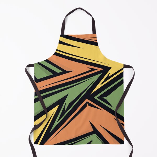 Item preview, Abstract Retro Racing Pattern designed and sold by RockBeeDesigns.