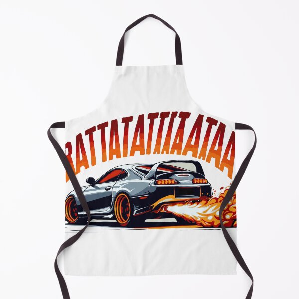 Item preview, 1998 Vintage JDM Supra Car 2JZ Engine on Fire Furious Ratata designed and sold by 8fifty8.