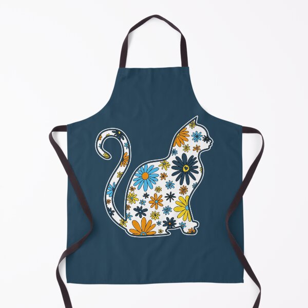 Item preview, Flower doodle cat LGBTQ+ AroAce Sunset Pride Flag designed and sold by JoyfulJen.