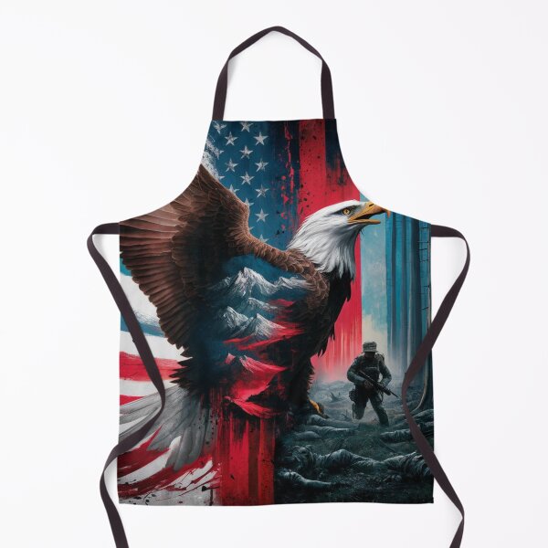 Item preview, Independence Day Valor: Eagle and Soldier Tribute designed and sold by PurpleMoss.