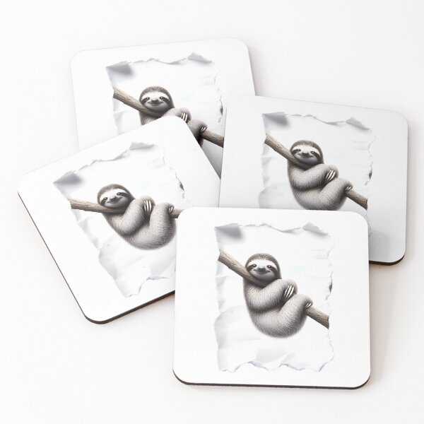 Item preview, Enigmatic Revelation Sloth Serenity designed and sold by AI-Only Creations.