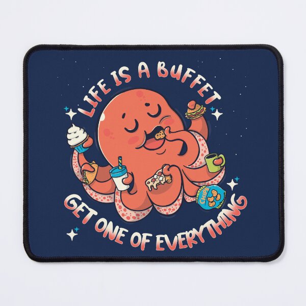 Item preview, Life is a buffet designed and sold by Freecheese.