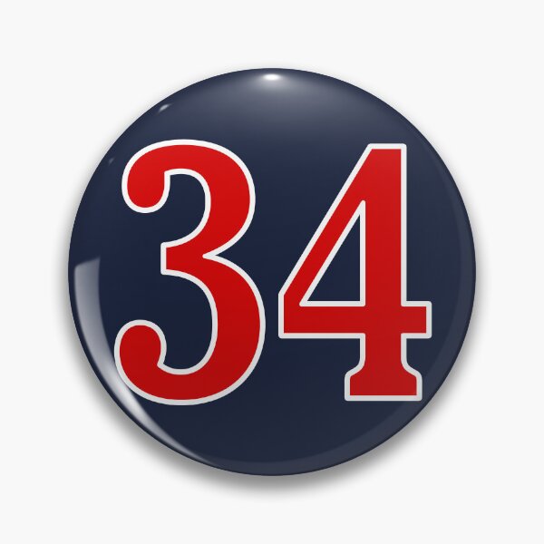 Item preview, tRump Guilty - 34 felony counts - Number 34 (red white on blue) designed and sold by Thelittlelord.