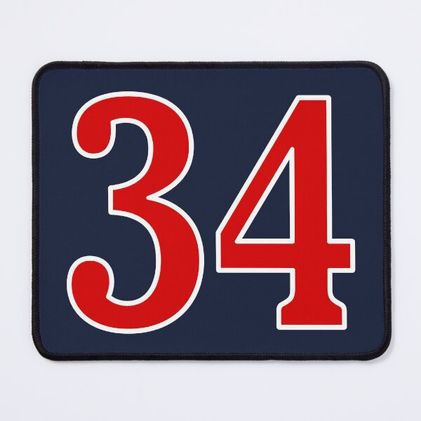 Item preview, tRump Guilty - 34 felony counts - Number 34 (red white on blue) designed and sold by Thelittlelord.