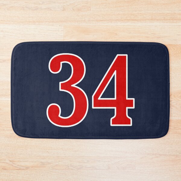 Item preview, tRump Guilty - 34 felony counts - Number 34 (red white on blue) designed and sold by Thelittlelord.