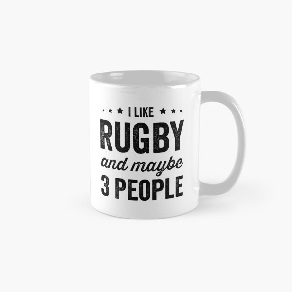 Item preview, I Like Rugby And Maybe 3 People Rugby Lover designed and sold by RareBunny.