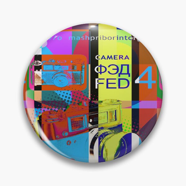 Item preview, Poster design of my Fed 4 camera, a 35mm rangefinder designed and sold by STUART HICKING.