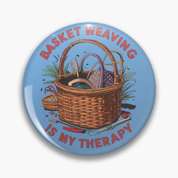 Item preview, Basket Weaving is my therapy designed and sold by Pixel-Lair.