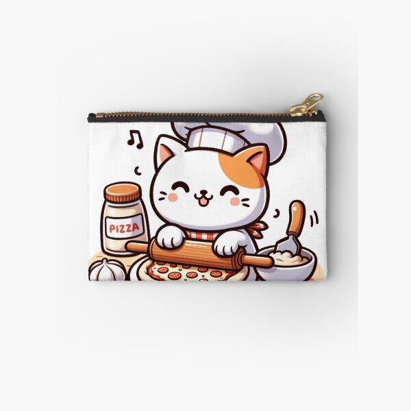 Item preview, Cat making a pizza  designed and sold by NTKSHOP11.